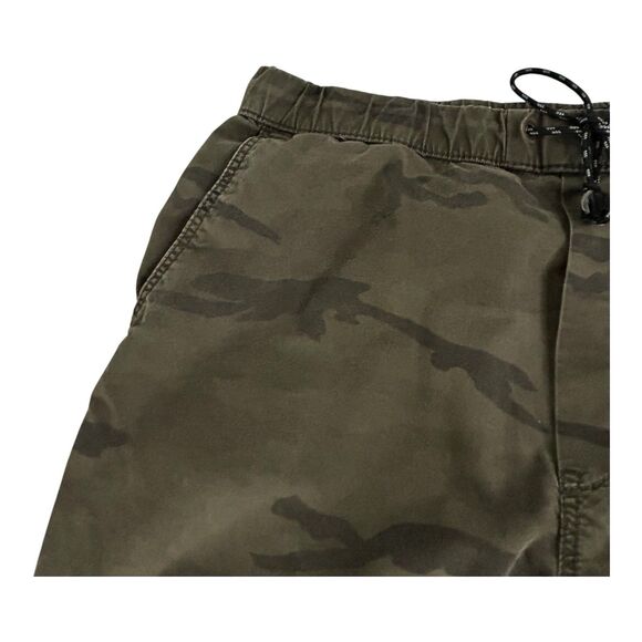 American Eagle Pants Green Camo Extreme Flex Joggers Mens L Drawstring Casual - Picture 10 of 16